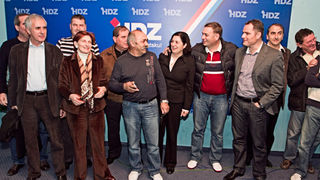 U izbornim stožerima Kukuriku koalicije i HDZ-a, Foto: Leo Banić U izbornim stožerima Kukuriku koalicije i HDZ-a, Foto: Leo Banić