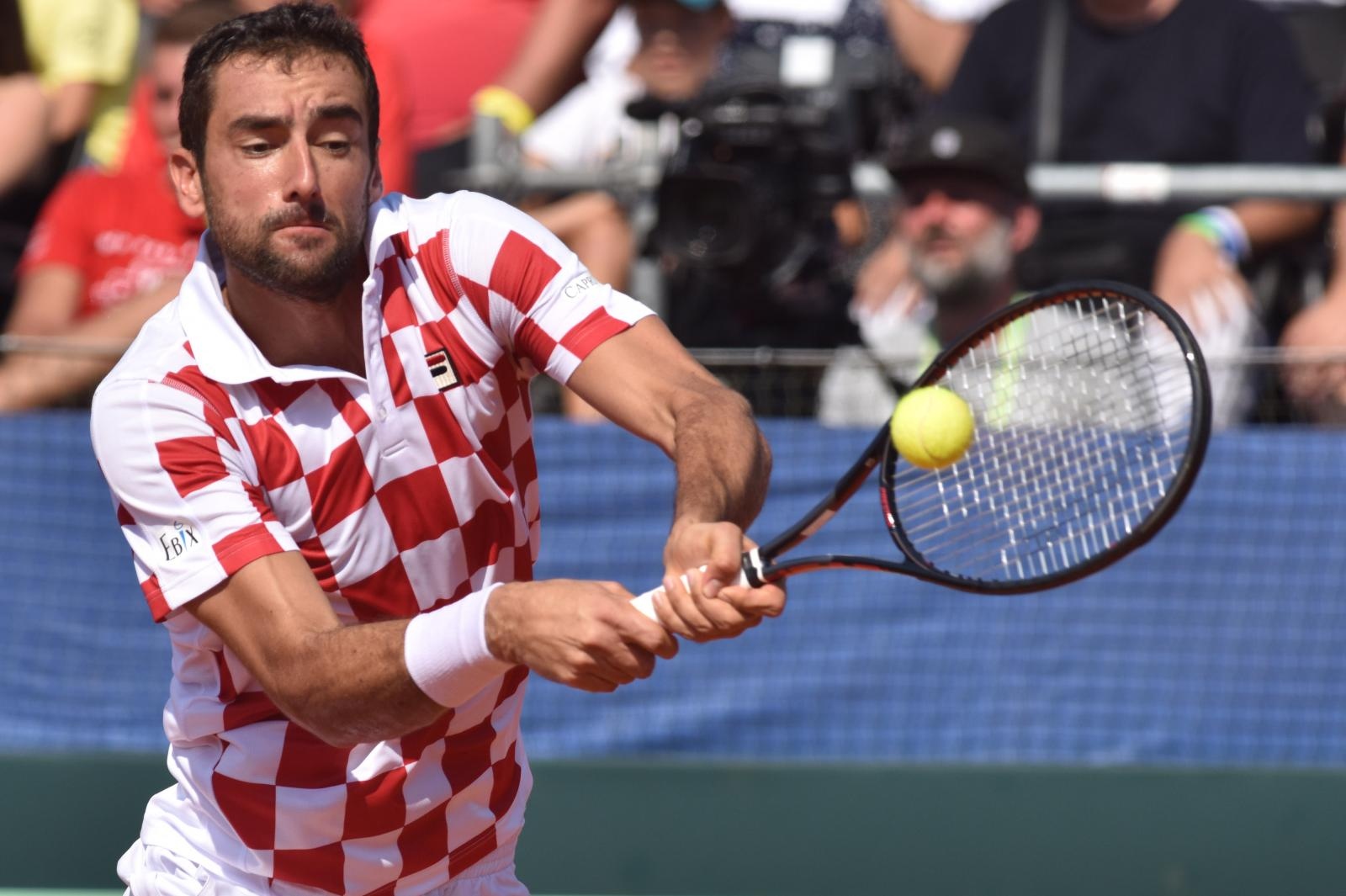Davis Cup: Marin Čilić – Sam Querrey 1-3 Davis Cup: Marin Čilić – Sam Querrey 1-3