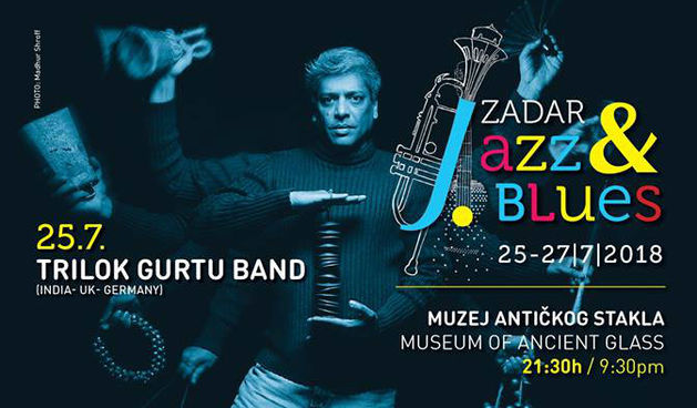 Jazz and blues festival otvara Trilok Gurtu Band iz Indije