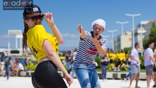 Ludijada zadarskih maturanata na Pozdravu suncu i Morskim orguljama