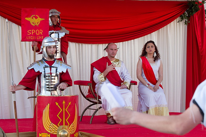 Antički dani 2012: Bakanalije na Forumu, foto: L. Banić