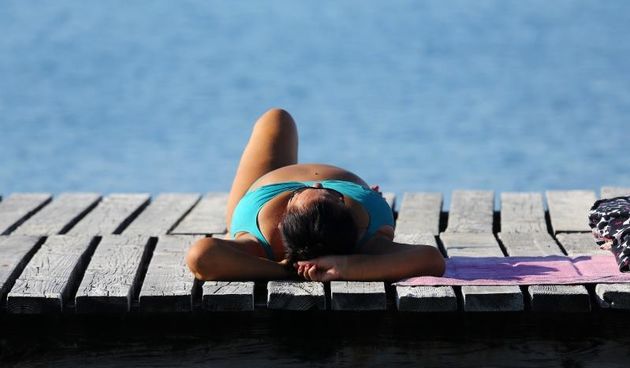 Bablje ljeto na zadarskim plažama 9. listopada 2014, Foto: Filip Brala/PIXSELL
