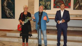 Otvorenje izložbe Duška Šibla u Gradskoj loži Otvorenje izložbe Duška Šibla u Gradskoj loži