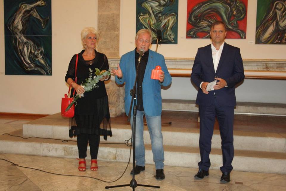 Otvorenje izložbe Duška Šibla u Gradskoj loži Otvorenje izložbe Duška Šibla u Gradskoj loži