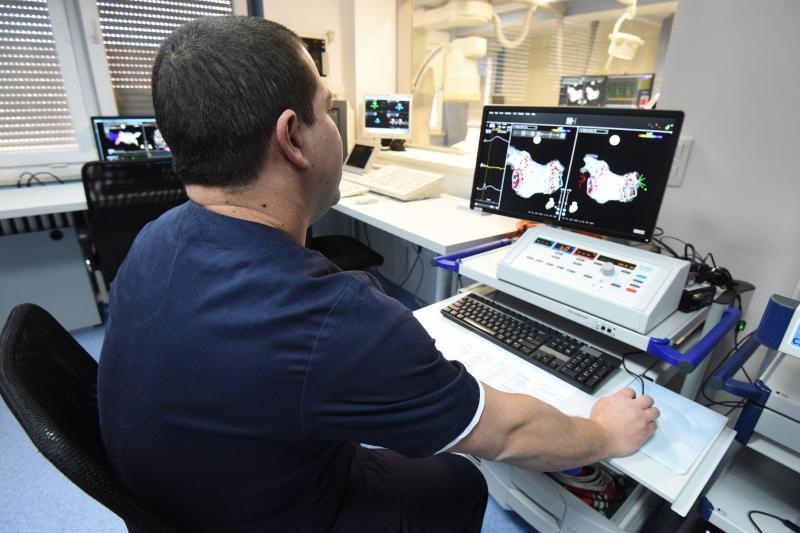 U Općoj bolnici Zadar svečano otvorena nova angio sala donacija dr. Freidoona Ghazija. Foto: Dino Stanin/PIXSELL U Općoj bolnici Zadar svečano otvorena nova angio sala donacija dr. Freidoona Ghazija. Foto: Dino Stanin/PIXSELL