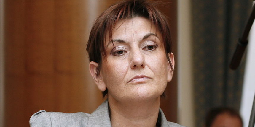 Zagreb, 240511.
Hrvatski sabor.
Saborski odbor za financije posjetila je Martina Dalic ministrica financija.
Foto: Damjan Tadic / CROPIX