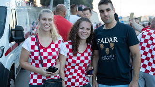 Veličanstven doček četvorice zadarskih Vatrenih Veličanstven doček četvorice zadarskih Vatrenih