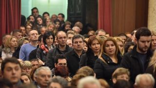 Svečana misa polnoćka u katedrali svete Stošije. Foto: Dino Stanin/PIXSELL Svečana misa polnoćka u katedrali svete Stošije. Foto: Dino Stanin/PIXSELL