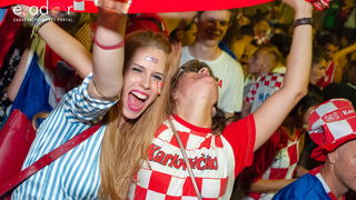 Zadar je gorio: Velika fešta nakon plasmana Vatrenih u finale Svjetskog prvenstva