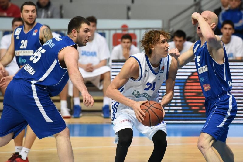 ABA liga, 26 kolo: KK Zadar – KK Sutjeska 85-83. Foto: Dino Stanin/PIXSELL