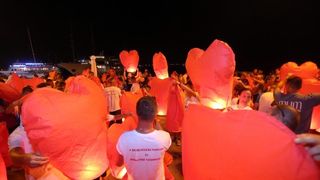 Vodice: Puštanjem lampiona obilježena 10. obljetnica Kornatske tragedije Vodice: Puštanjem lampiona obilježena 10. obljetnica Kornatske tragedije