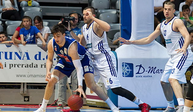 A-1 liga za prvaka, 14. kolo: KK Zadar – KK Cibona 77-78, Foto: Kristijan Orlić