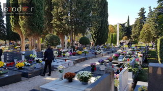 Blagdan Svih svetih na zadarskim grobljima