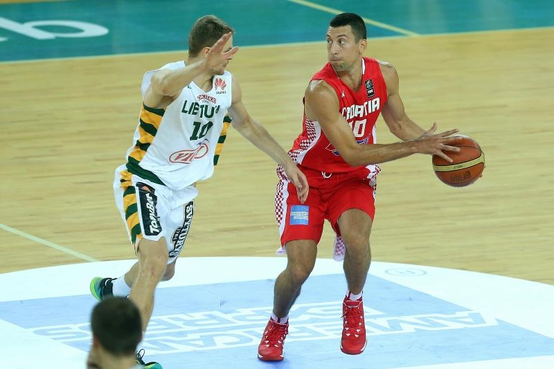 Arena Zagreb, Pripremna košarkaška utakmica Hrvatska – Litva 94-80, Foto: alibor Urukalović/PIXSELL