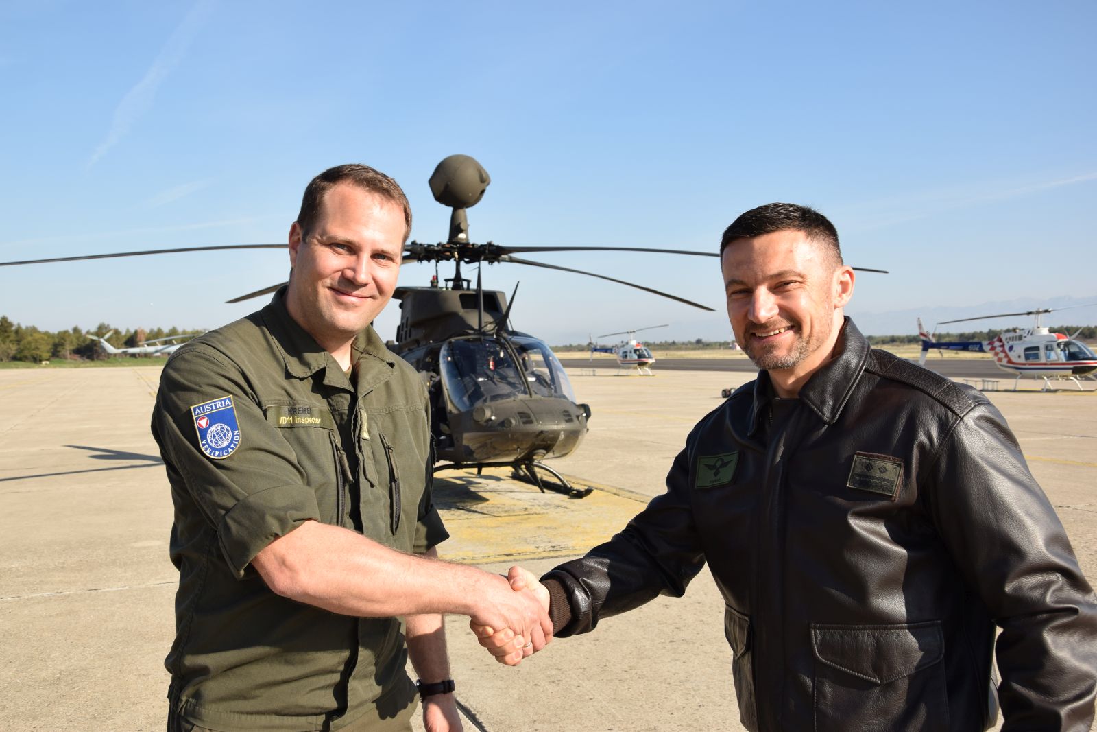 Austrijski tim inspektora u hrvatskim vojnim bazama Austrijski tim inspektora u hrvatskim vojnim bazama