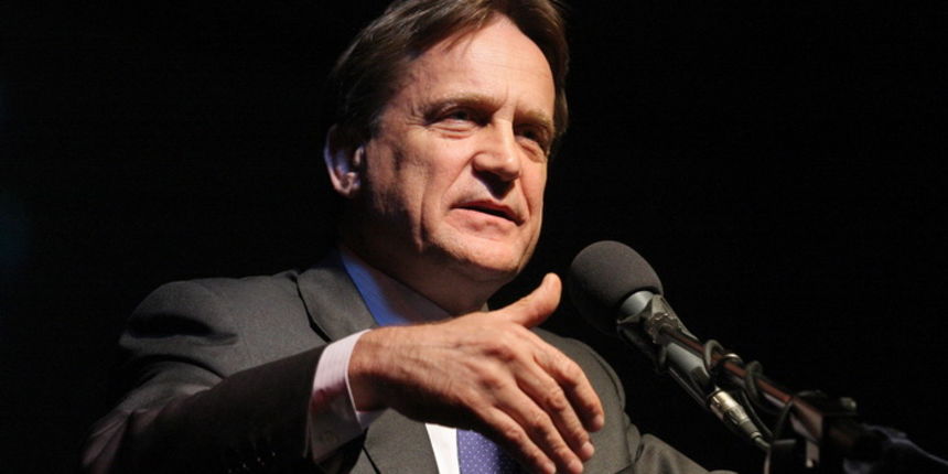 Zadar, 19032011.
Sportska dorana u Benkovcu.
Obiljezavanje 21. obljetnice HDZ-a u Benkovcu.
Na slici: ministar Bozidar Kalmeta
Foto: Vladimir Ivanov / CROPIX