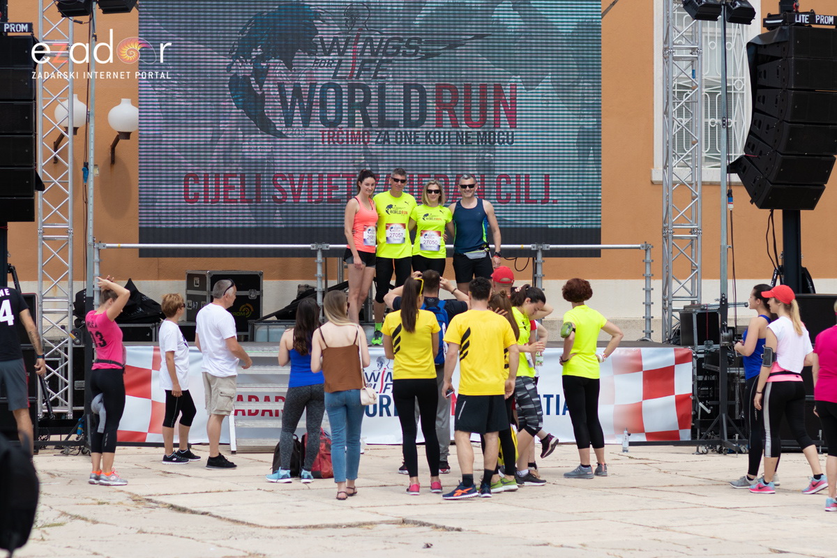 Wings for Life World Run 2018. – Čudesna atmosfera u Zadru