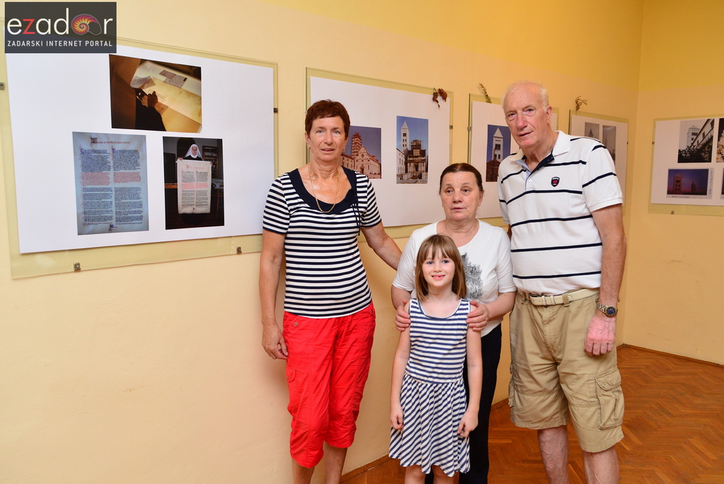 Otvorena izložba fotografija “Pogled iz samostana Benediktinki sv. Marije u Zadru” pok. Asje Benedikte Perinčić
