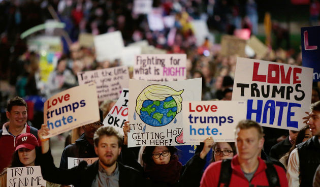 Donald Trump, prosvjedi