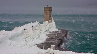 Senj u zagrljaju ledenog pokrivača, foto: Leo Banić