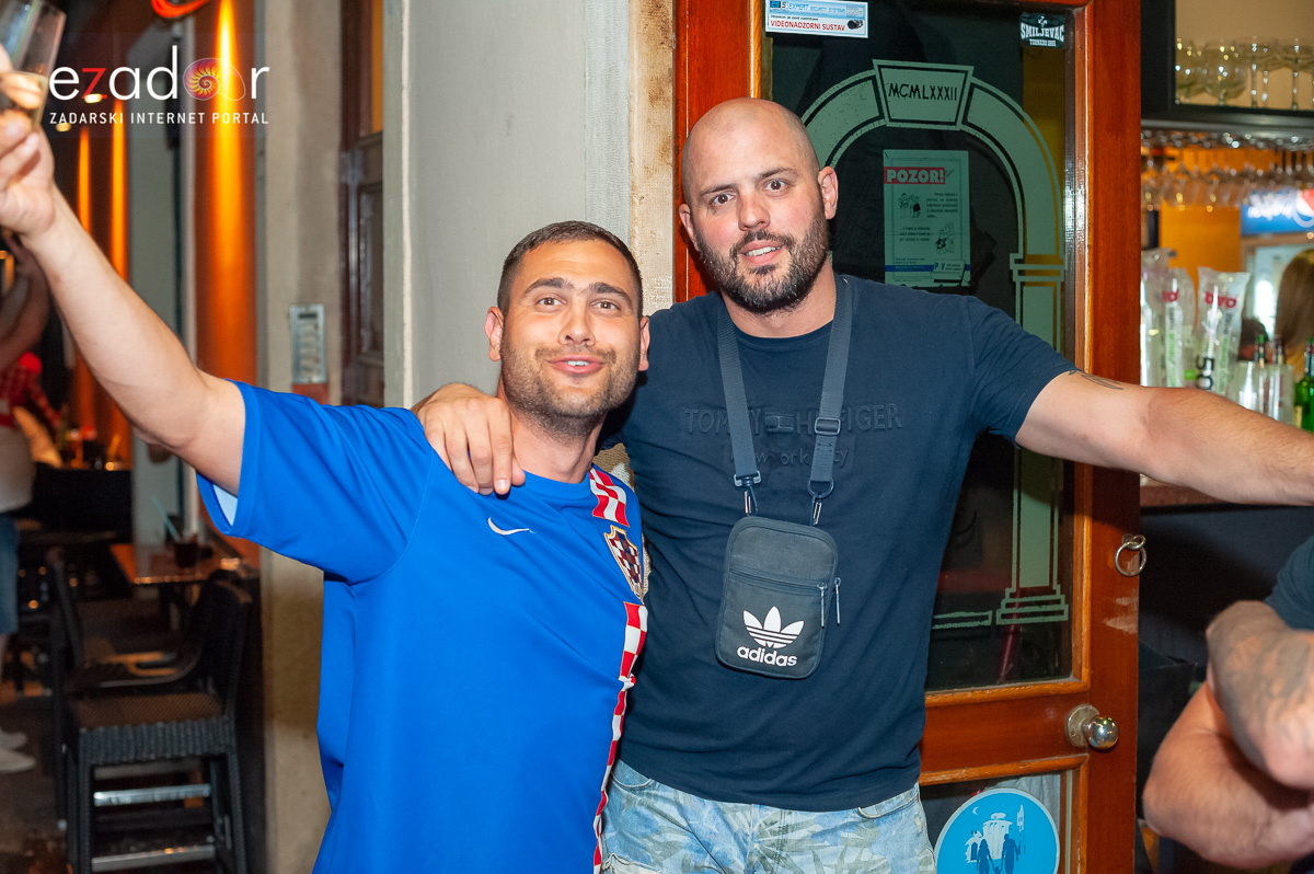 Zadar je gorio: Velika fešta nakon plasmana Vatrenih u finale Svjetskog prvenstva