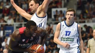 24.09.2015., Zadar – Zadar Dogus Basketball Tournament, KK Zadar – Olympiakos. Photo: PIXSELL