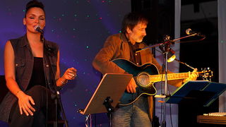 Business lounge: koncert Martine Thomas i Emila Šprljana, foto: Leo Banić Business lounge: koncert Martine Thomas i Emila Šprljana, foto: Leo Banić