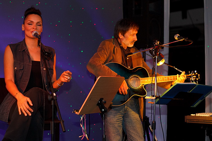 Business lounge: koncert Martine Thomas i Emila Šprljana, foto: Leo Banić Business lounge: koncert Martine Thomas i Emila Šprljana, foto: Leo Banić