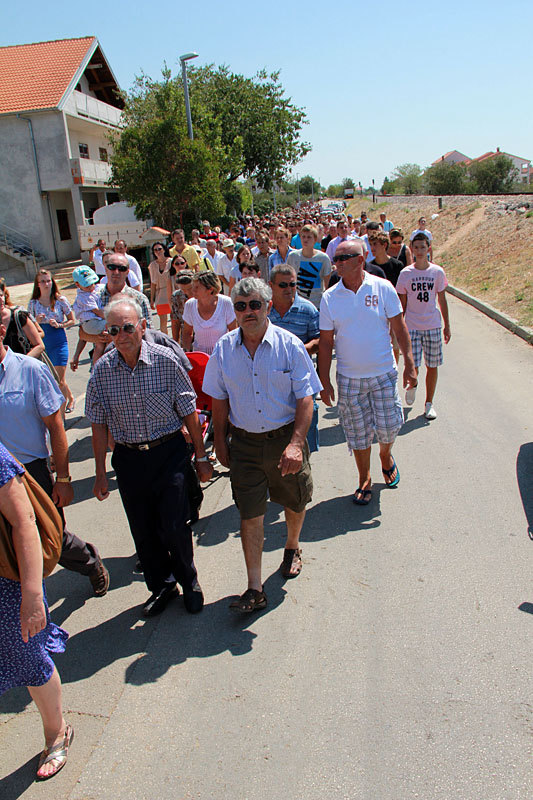 U Skabrnji odrzano veliko misno slavlje i procesija povodom blagdana Velike Gospe U Skabrnji odrzano veliko misno slavlje i procesija povodom blagdana Velike Gospe