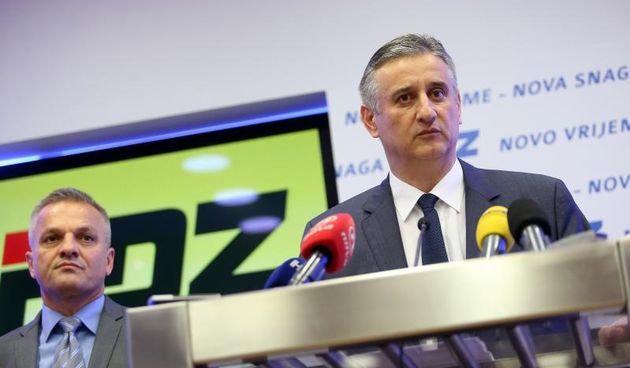 Karamarko: Čuli smo monstruozne optužbe od premijera, Photo: Slavko Midzor/PIXSELL