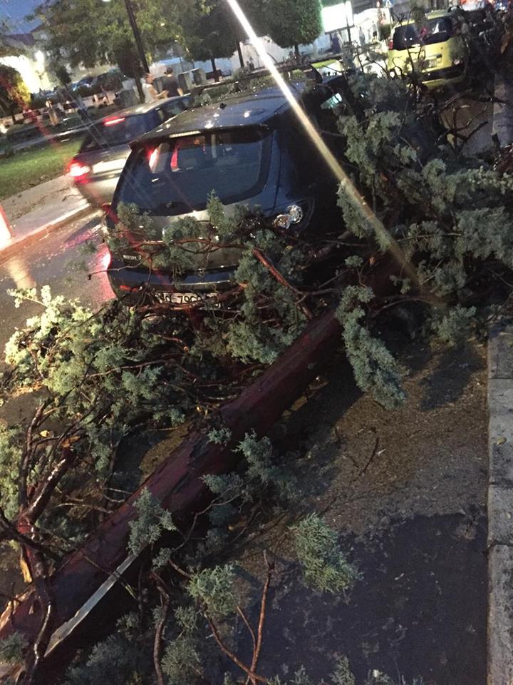 Posljedice grmljavinske nevere koja je poharala Zadar