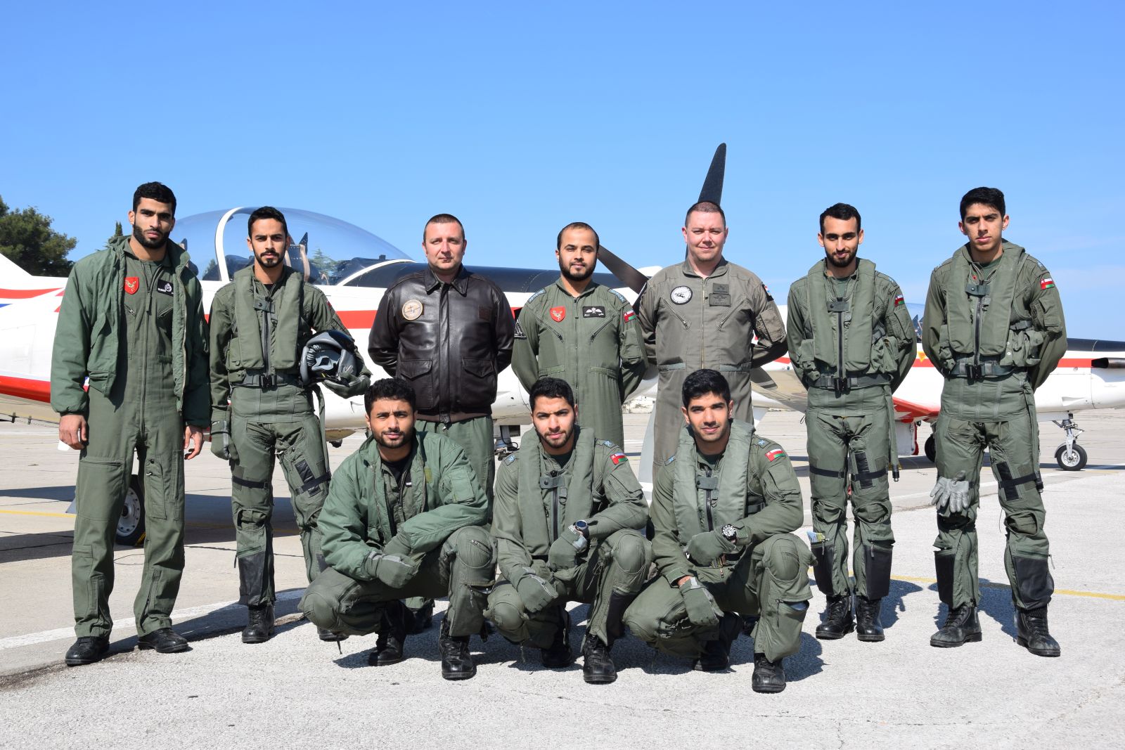 Prvi samostalni letovi omanskih pilota Prvi samostalni letovi omanskih pilota