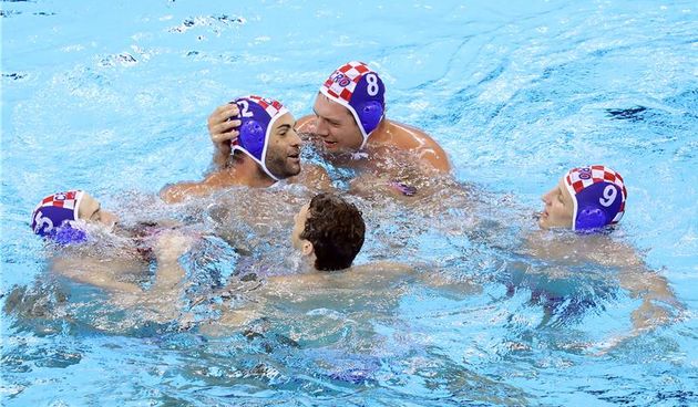 Hrvatska vaterpolo reprezentacija, foto: Hina