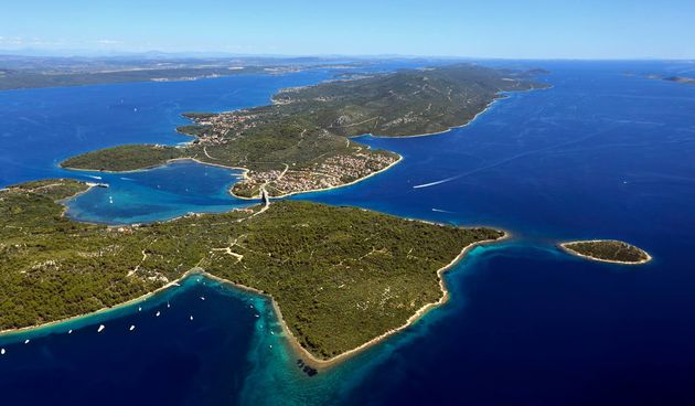 Otok Pašman iz zraka. Foto: TZ općine Pašman