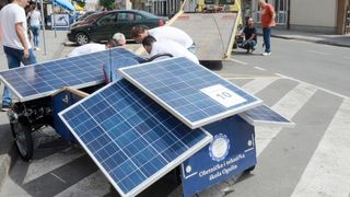 Sisak: Utrka solarnih automobila hrvatskih stukovnih škola