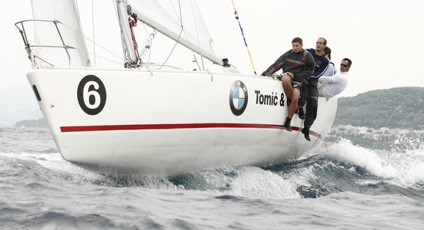 Split, 150909.
Danas je poceo ACI Match Race Cup koji se odrzava u Splitu od 15. – 19. 09 2009.
Na fotografiji: sluzbeni trening posada.
Foto: Duje Klaric / CROPIX