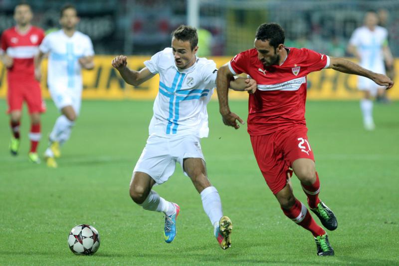 Stadion Kantrida, Rijeka – Prva utakmica 4. pretkola Europske lige, HNK Rijeka – VfB Stuttgart. Photo: Igor Kralj/PIXSELL Stadion Kantrida, Rijeka – Prva utakmica 4. pretkola Europske lige, HNK Rijeka – VfB Stuttgart. Photo: Igor Kralj/PIXSELL