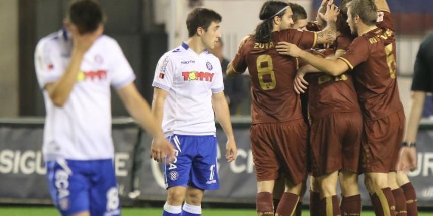Stadion Poljud, Split – MAXtv Prva HNL, 15. kolo, HNK Hajduk – HNK Rijeka 0-3. Josip Juranovic. Photo: Ivo Cagalj/PIXSELL Stadion Poljud, Split – MAXtv Prva HNL, 15. kolo, HNK Hajduk – HNK Rijeka 0-3. Josip Juranovic. Photo: Ivo Cagalj/PIXSELL