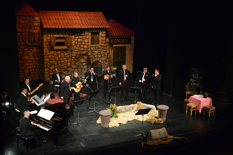 HNK Zadar: 40 godina klape Donat, foto: Iva Perinčić HNK Zadar: 40 godina klape Donat, foto: Iva Perinčić