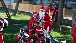 Biograd: Moto Mrazovi Duhovi u posjeti djecjim vrticima, Foto: Franjo Juric Biograd: Moto Mrazovi Duhovi u posjeti djecjim vrticima, Foto: Franjo Juric