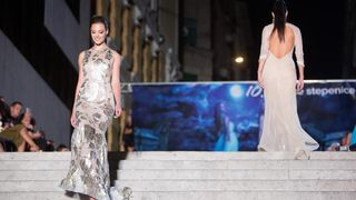 Rijeka: Održane 10. Riječke stepenice, modna revija ispred hotela Bonavia Rijeka: Održane 10. Riječke stepenice, modna revija ispred hotela Bonavia