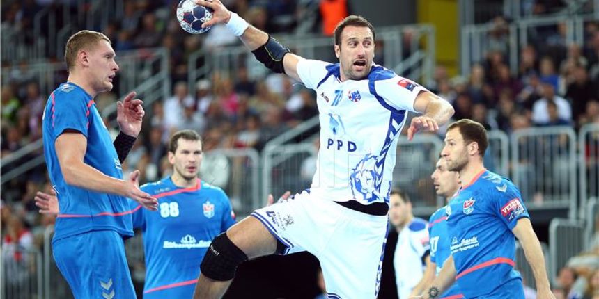 Zagreb, 15. listopada 2016. – Utakmica 4. kola skupine B rukometne Lige prvaka: PPD Zagreb – Meškov Brest. Na fotografiji Igor Vori (C). foto HINA / Daniel KASAP / mm Zagreb, 15. listopada 2016. – Utakmica 4. kola skupine B rukometne Lige prvaka: PPD Zagreb – Meškov Brest. Na fotografiji Igor Vori (C). foto HINA / Daniel KASAP / mm