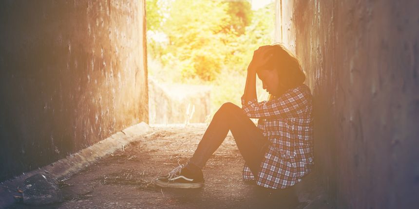 Prekid, tužna djevojka Prekid, tužna djevojka