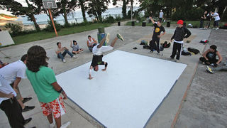 Grafiti, Hip hop & Break battles – Kapetanski park (foto: Marin Gospić)