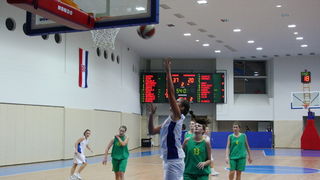 a-1 liga zene: ZKK Zadar – ZKK Tresnjevka 83-46, Foto: Mladen Malik