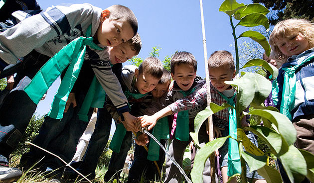“Eko dani”: Sadnja stabala u Perivoju Vladimira Nazora, foto: Leo Banić