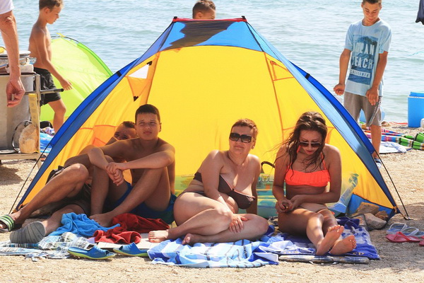 Bibinje: Turnir u odbojci na pijesku “Punta 2016”, pobjednice ekipa Cavsica iz Zadra. Foto: Leo Banić