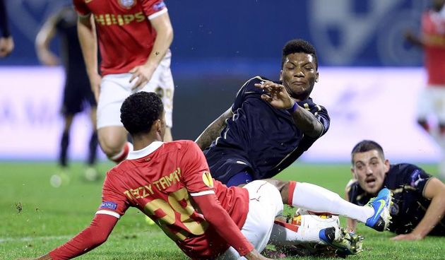 4.10.2013., stadion u Maksimiru, Zagreb – Trece kolo Europa lige, GNK Dinamo – PSV Eindhoven. Junior Fernandes. Photo: Goran Stanzl/PIXSELL