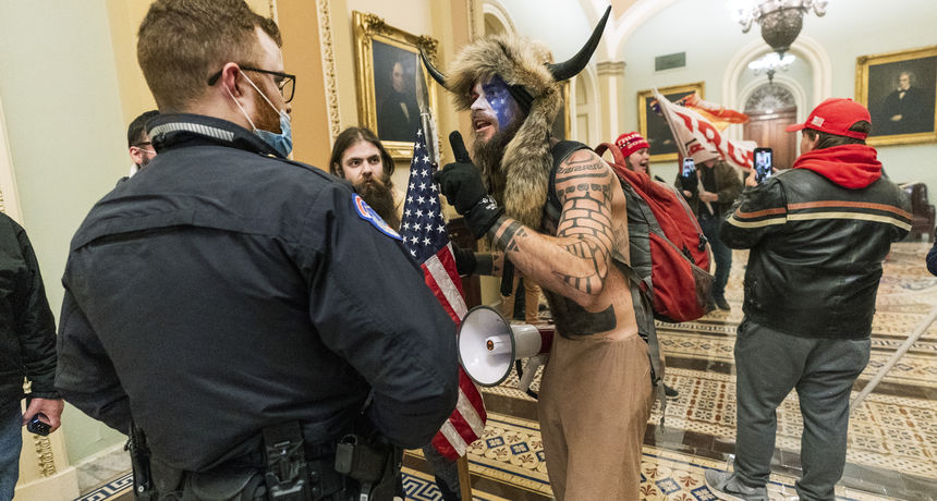 Trump pristaša Viking Trump pristaša Viking