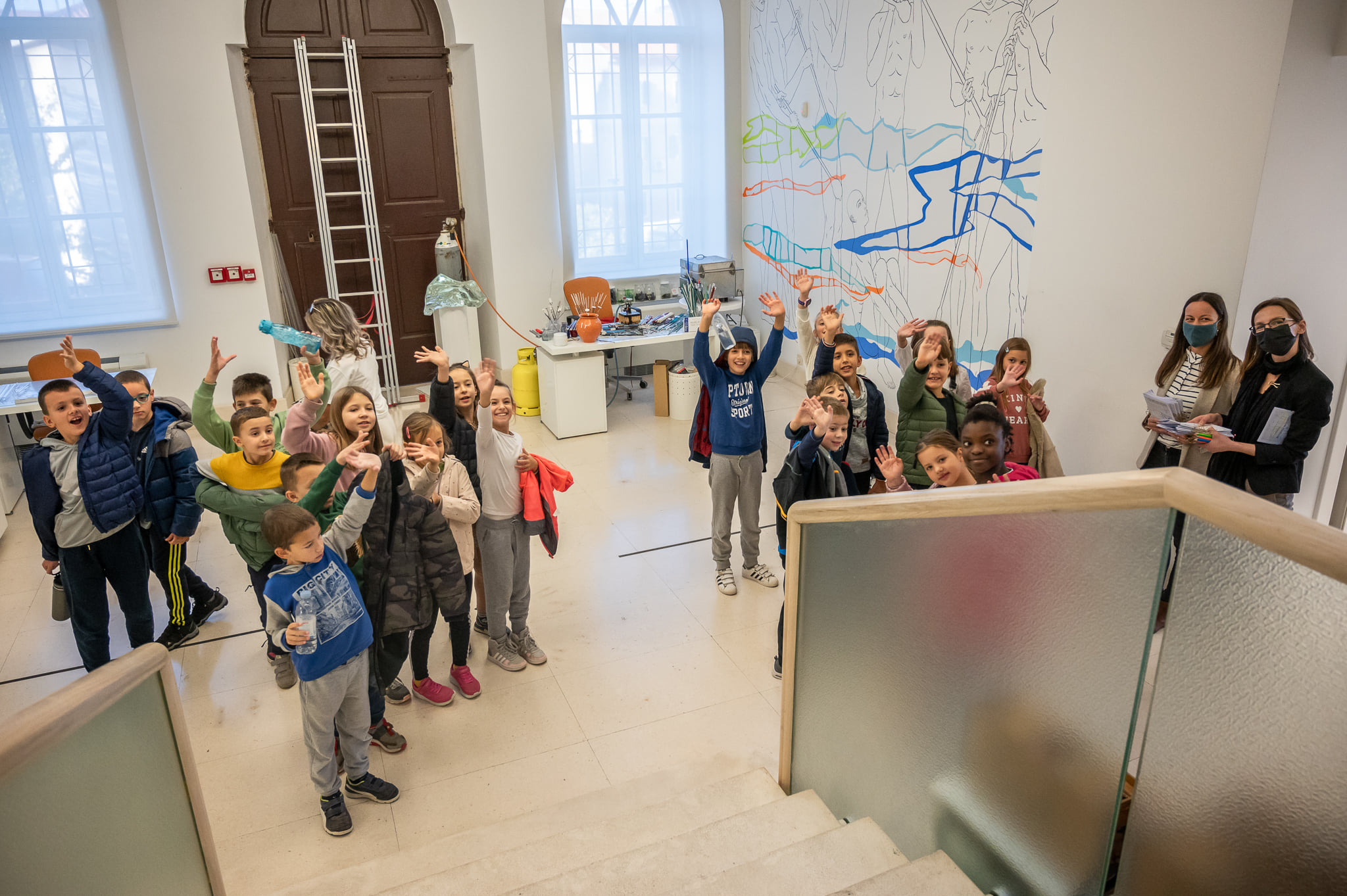 Na radionici u Muzeju antičkog stakla učenici OŠ Petar Preradović